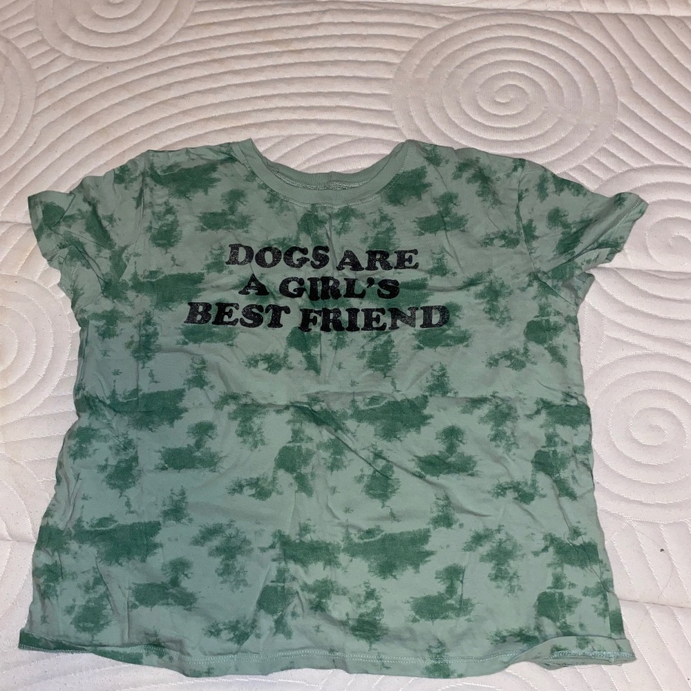 dogs are a girls best friend t shirt